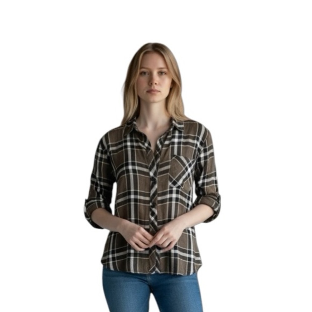 Rails Hunter plaid, flannel, cabin core long sleeve shirt